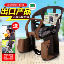 Export bicycle child seat baby safety rear chair mountain bike rear seat seat pp material increased and thickened