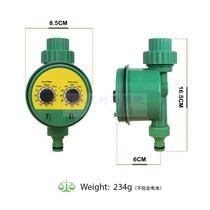 Home farm gardening automatic irrigation controller home automatic flower watering machine double dial timer
