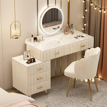 Dressing table bedroom ins Wind storage cabinet integrated 2021 New light luxury premium small apartment with mirror makeup table