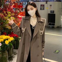 Wind Jersey Jacket Womens Clothing Design Sensation Big Code Spring Autumn 2022 New Fashion Senior Fat Younger Sibling Big Coat