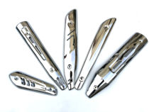 Suzuki Diamond Leopard Suzuki King Prince GN125 GS125 CG knife boy motorcycle exhaust pipe cover muffler shell
