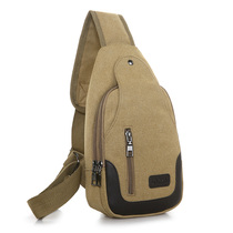 Bag Pack 2021 new mens chest bag Cloth Bag Slanted Satchel Bag Man Bag Single Shoulder Bag Chest Front Small Backpack Casual Purse