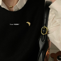 The novel design of the new tide collar in 2022 is anti - luminous angle pin accessories