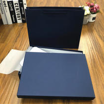 Tibetan blue rectangular gift box cashmere scarf shawl packaging box shirt pajamas gift box empty box large