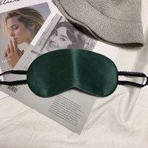 Light and thin non-pressure eye hanging ear double-sided silk eye mask two-color positive and negative can be worn 100% mulberry silk sleep breathable