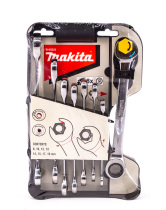 Pasta double opening ratchet wrench 8 pieces of manual plum wrench bathroom fitted bike car repair