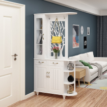  Home shoe cabinet Door entrance partition cabinet modern simple foyer coat cabinet double-sided living room screen decoration cabinet shoe cabinet