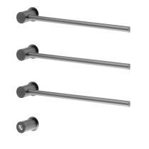Separation rod linear electric towel rack 3 combined drying rack bath towel rack concealed embedded minimalist modern Nordic