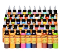 Tattoo artisan tattooed artisan tattooed equipment original Itno color 50 color suit tattoo pigment tingling green paint