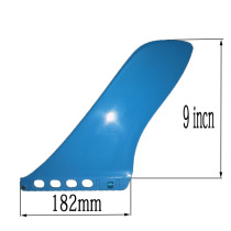 9 inch SUP surfboard tail fin surfboard single fin longboard fish fin paddle board competition fin
