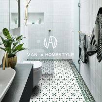 Vatican Moroccan guest restaurant small flower tiles Nordic kitchen toilet tile balcony entrance wall floor tiles