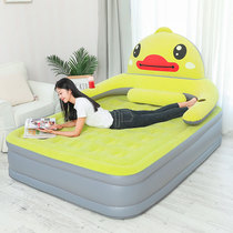 Little yellow duck padded air mattress air cushion bed single double fun outdoor home lunch break folding air bed