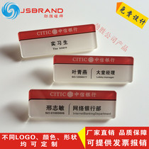 China CITIC Banks industrial number plate customization CCB chest card
