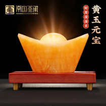 Jade Yuanbao ornaments living room entrance Company shop opening housewarming gift boss Office ornaments Zhaocai