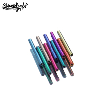 shinma14GF - 136 high polished titanium alloy inner thread of tongue nail tongue puncture jewelry in Europe and America