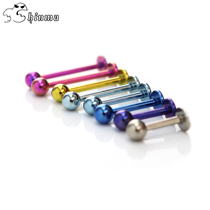 shinma F - 136 titanium alloy lip nail lip nail titanium lip ring to Europe and the United States recover with piercing jewelry