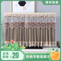 LCD TV hood cover hanging curved surface desktop universal dust cover 55 inch 65 inch 42 inch boot does not take cover towel