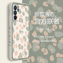 oppoReno6 phone case all-inclusive lens reno6pro protective cover anti-drop plus ten liquid oppo silicone por advanced sense 0pp0BAO WEN