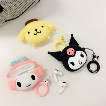 Japan-ROK cute cartoon airpods1 2 protective sleeves Apple 3 wireless headsets AirPods Pro silicone shell