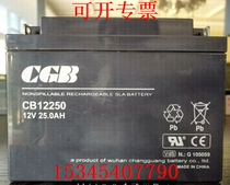 Long light CGB battery CB12250 DC screen 12V25AH fire host solar UPS eps power supply