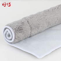 Clever mop head Flat mop replacement cloth Flip-flops cloth clip cloth Flip-flops floor cloth thickened microfiber main cloth