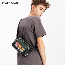 khaki scott CORDURA ultra-light ballistic nylon national Tide brand men and women ins shoulder bag Shoulder Bag bag