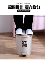 Tea flower bins Home Pedaled Trash Cans Home Kitchen Big number hands on foot pedal with cover foot on the toilet