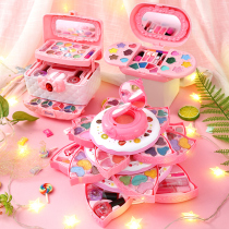 Childrens cosmetics toys Girl set Little girl nail polish Princess makeup box 3 a 9 birthday gift