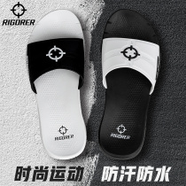Quasi sports slippers new men and women couples thick bottom non-slip waterproof slippers bath bathroom drag sandals