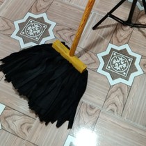 Mop old-fashioned household dust push large ordinary water absorbent flat plate property School workshop factory living room floor support