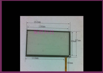 7 inch four wire resistor 162*97 Taiwan TL-C700SP 7 inch touch screen P76 tablet