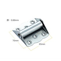 Iron galvanized butterfly spring hinge automatic closing door rebound closing door folding spring household hardware accessories