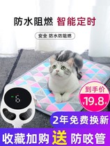 Pet electric blanket pooch heating pad kittens with thermostatic waterproof anti-leakage and warm small warmer electric bedding