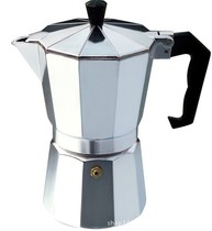 Food grade aluminum MOCA pot coffee maker Cup coffee MOCA pot aluminum hob full automatic hand punch coffee machine