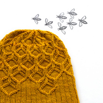 Beehive - stick needle gloves hat set weaving translation illustration non-finished single 2 99 yuan