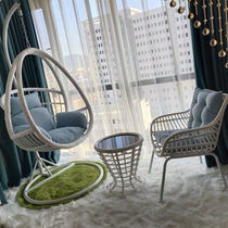 Indoor hanging basket Cane Chair Home Hammock balcony Cradle Chair Patio Bird Nest Chair Slob Rocking Chair Swing outdoor hanging chair