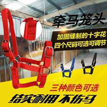 Rui Rui harness horse cage head horse dragon head horse holding horse training dragon head equestrian equipment horse cage set