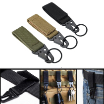  Outdoor webbing key hook Tactical accessories Nylon multi-function eagle mouth buckle molle hanging buckle mountaineering backpack buckle