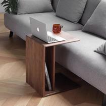 Nordic solid wood corner several creative u-shaped c-shaped side window sofa side table small coffee table multi-functional simple shelf