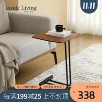 High-end recommended modern minimalist small apartment c-type side mini creative light luxury sofa corner bedroom bedside table