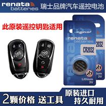 Original 17-19 Buick Regal GS 20T 28t 30H car smart remote control key battery magnetic