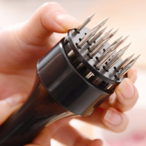 Stainless steel nail pork skin pork hammer button meat pin meat insert pine meat meat UG meat insert beef tendon fork steel nail plastic insert meat fork