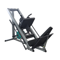 Commercial inverted pedal machine station squat machine Huck squat standing thigh lift heel training equipment