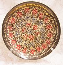 Pakistan bronze color black paint color hanging plate handmade modeling decoration boutique recommendation