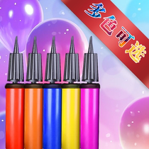 Hand-held hand push pump balloon special gas inflator tool portable scene layout supplies