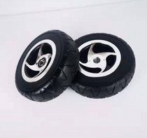 8-inch electric scooter microporous solid elastic pneumatic tire 200X60 with keyway and bearing aluminum hub