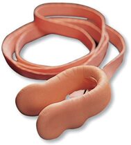 Xiaoyu Tyr Latex Nose Clip w Strap beige Nose Clip