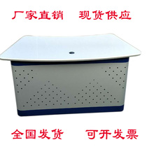 Factory direct selling broadcast table Studio table Studio interview table Broadcast station Non-editing console