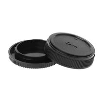 Suitable for Olympus SLR camera OM bayonet 4 3 Lens back cover Body cover Dust cover set
