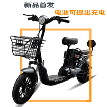10 New national standard electric bicycle lithium battery battery car long-distance runner electric car 48V men and women travel small car